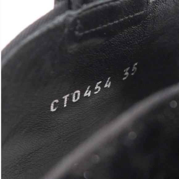 NEW Dolce & Gabbana Midi Cowboy Gaucho Leopard Short Western B… Black Metalli… - Picture 14 of 15